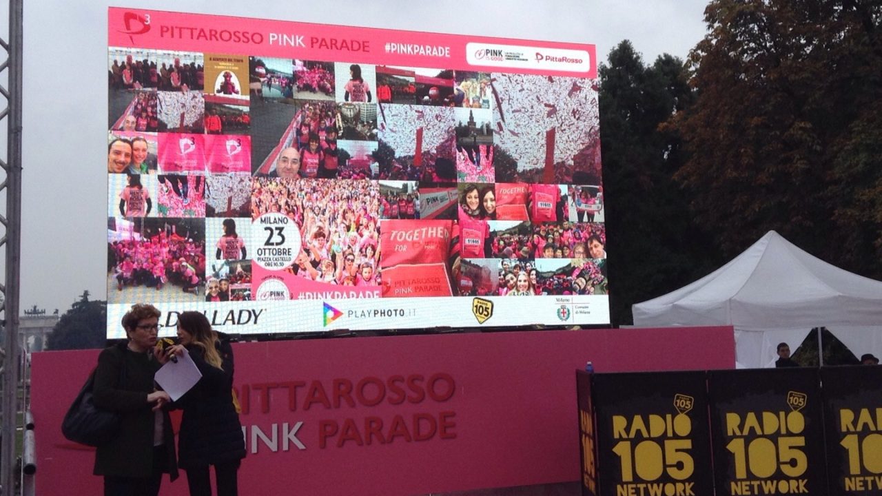 Social wall per evento dal vivo