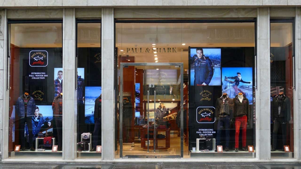 Digital signage per boutique moda