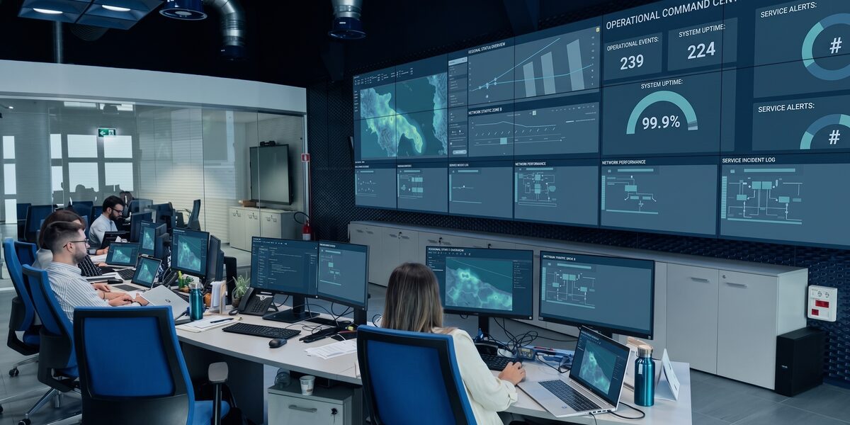 Control room rete idrica urbana