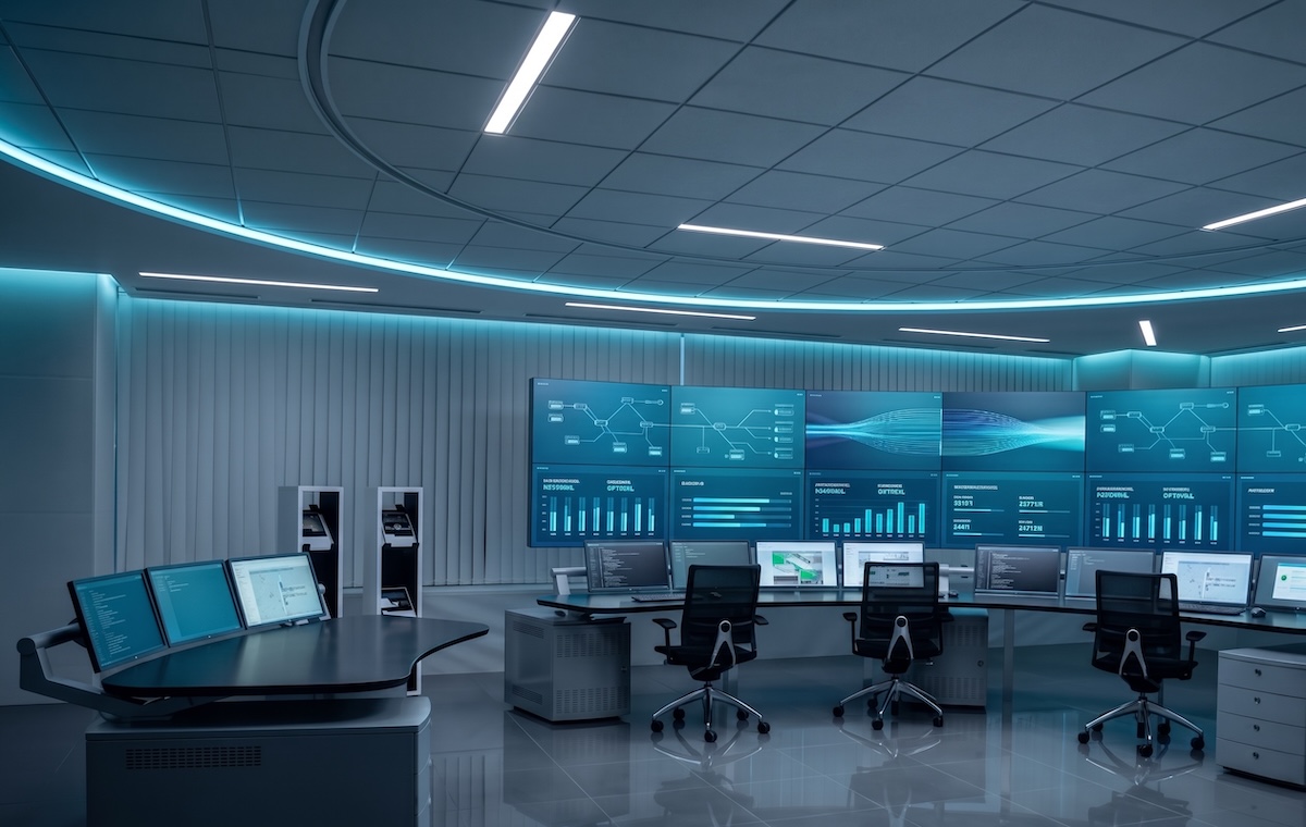 Control room centrale elettrica