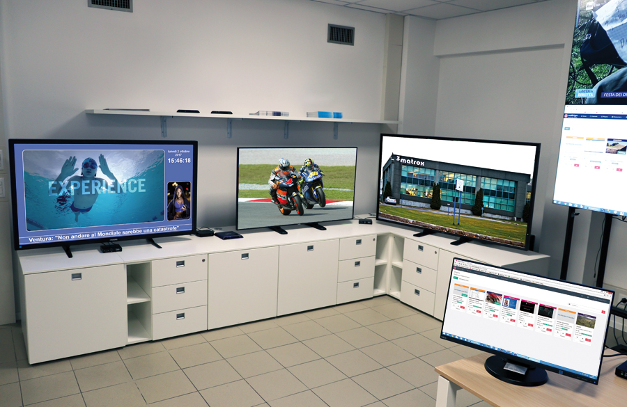 3G Electronics Demo Room in Milan