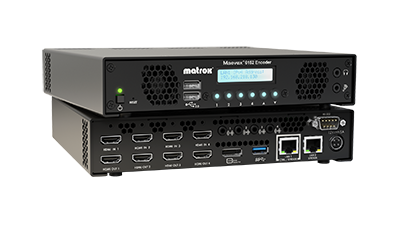 Matrox Maevex 6152, encoder/decoder 4K su IP