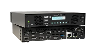 Matrox Maevex 6152, 4K encoder/decoder over IP