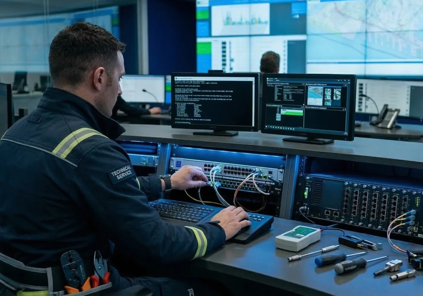 Video wall and AV over IP architecture